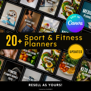 Ultimate Fitness PLR Bundle — Weight Loss, Yoga & Wellness Coaching Kit Rebrand, Resell & Earn 100% Profit Instantly