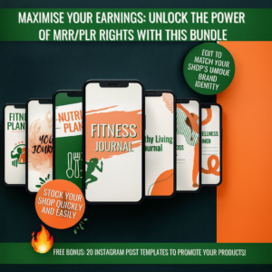 Complete DFY Digital Products Bundle — Weight Loss eBooks & Canva Templates