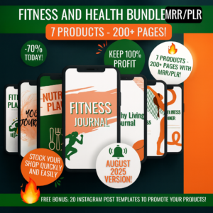 Complete DFY Digital Products Bundle — Weight Loss eBooks & Canva Templates