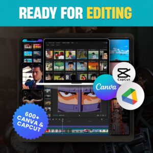 Men's Fitness Reels: 600+ Bundle — Faceless Gym Video Clips with MRR & PLR Rights | TikTok, Instagram, YouTube Shorts | Digital Download